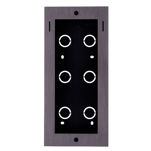 AK-BR-X912-F Front panel and flush mount box   Akuvox specific AK X912S 