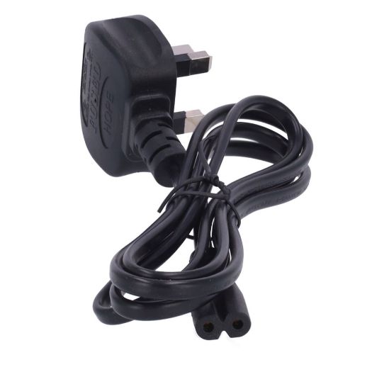 AC-UK-C7, Kabel za utičnicu, Konektor QT2, Kompatibilno s britanskim 3-pinskim utikačima, Zaštitni osigurač