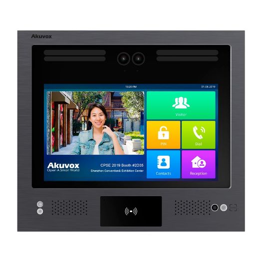 AK-X916S-L, Vandalski, otporni IP video portafonski sustav IK08, Dvostruka kamera 2 Mpx | Dvosmjerni zvuk i video