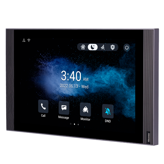 AK-S565 Linux monitor for video intercom   IPS display of 10"    Two way audio Crystal Clear | Easy UI 