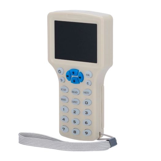 ENCODER-MFEM, Čitač RFID kartica, pisac, 3" TFT zaslon i tipkovnica, Identifikacija i kloniranje kartice