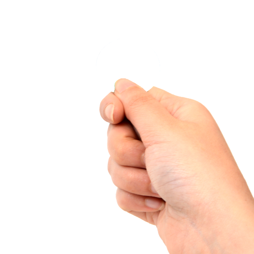 EM-STICKER Proximity TAG sticker   Identification by radio frequency   Passive MS | Diameter 25 mm 