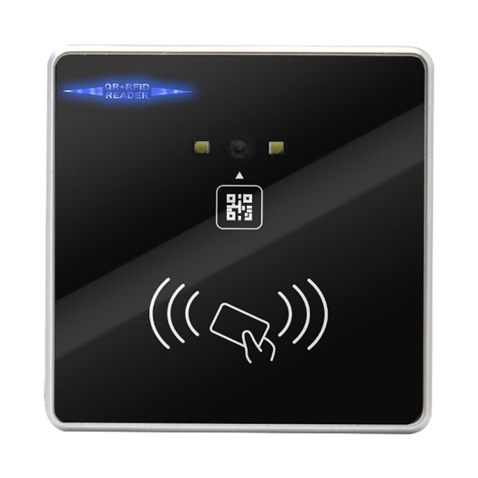 ACR207-QR-MF Surface access reader   Access by MF Card and QR   LED and acoustic indicator 