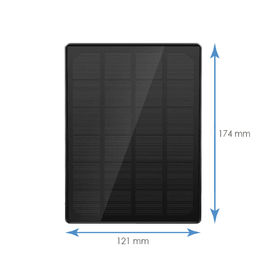 CG122-SOLAR VicoHome Outdoor 3Mpx Wifi battery operated   PIR sensor / Smart detection (cloud) 