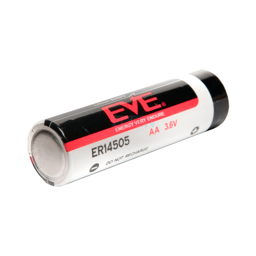 BATT-ER14505-EVE EVE   AA battery / ER14505   Lithium. Voltage 3.6 V   Price per battery. Packaged sale of 4 