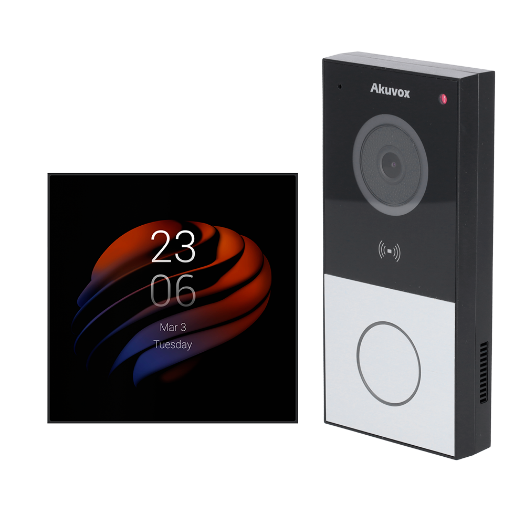 AK-KIT-E12PS51 Android home automation and video door entry kit   IP &amp; WiFi | Board and monitor 