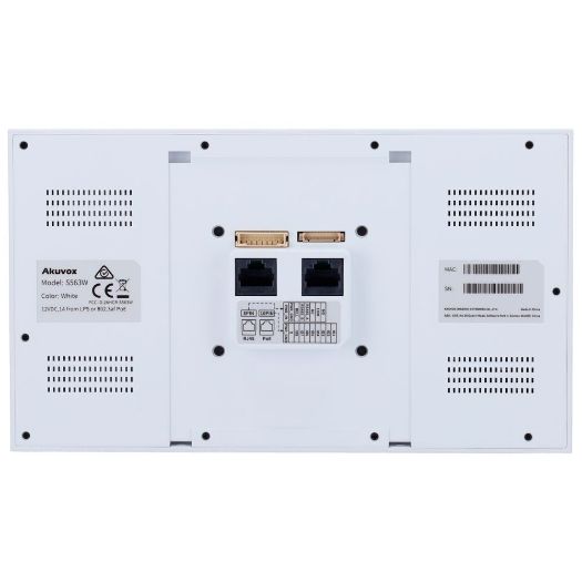 AK-S563W-WHITE, Android 12.0 monitor za video interfonski sustav, IPS zaslon od 8"