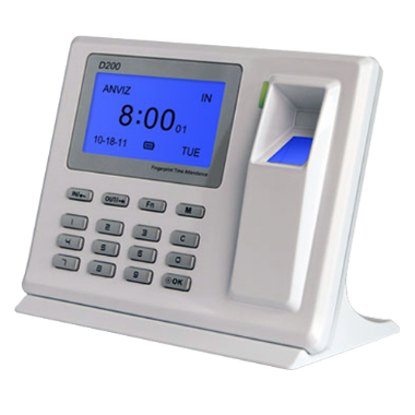D200O1 ANVIZ Time &amp; Attendance Terminal   Fingerprints and keypad   2000 recordings / 50000 records 