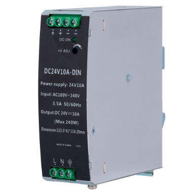 DC24V10A-DIN Switching Power Supply   DC Output 24V 10A / 240W   2 outputs 
