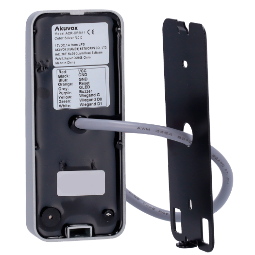 AK-ACR-CRM11 čitač pristupa   EM/MF kartica i PIN pristup   LED i akustični indikator 