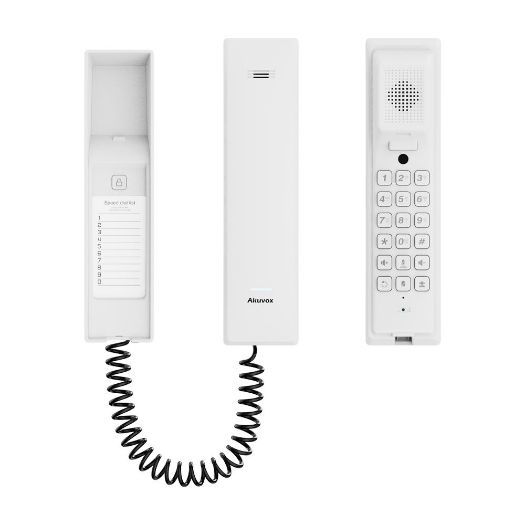 AK-S560-WHITE, Video interfon, Statusna LED i funkcijske tipke, Kristalno čisto dva
