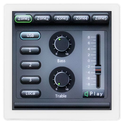 DSPPA-MAG505C, Inteligentna upravljačka ploča, Programabilno/konfigurabilno, Ugradnja na zid