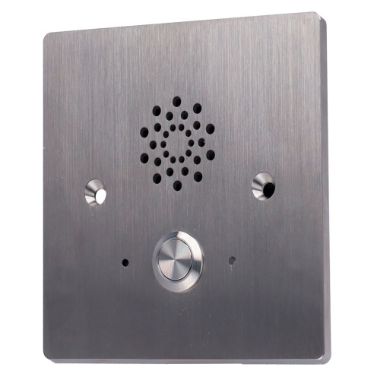 AK-E20S, Vandalski, IP sustav za portafonska vrata zaštićen IK10, Dvosmjerni zvuk, PoE, SIP standard | Kompaktna veličina