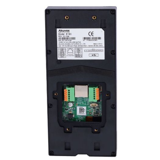 AK-E16C, IP video ulazna vrata s kontrolom pristupa, Kamera 2 Mpx: Dvije, način zvuka i videa