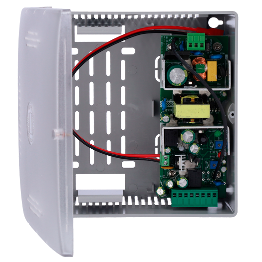 AC-12DC5A-BAT7AH-P Power supply for access control   Configurable NO/NC 