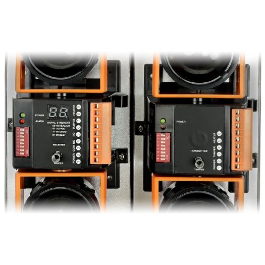 ABH-150L, Infracrveni detektor barijere, Ožičeno | 4 grede | Funkcija I ILI, Maks. udaljenost detekcije 150 / 450 m