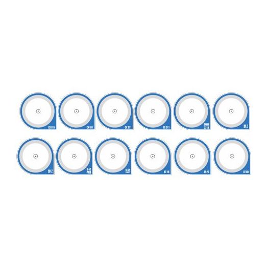 CBOX-SHOWSTICKER, Naljepnica za CamBox zaslone, 25,5 x 25,5 cm