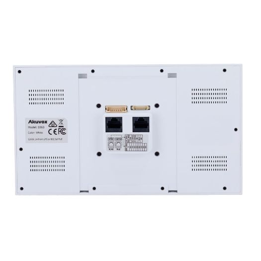AK-S563-WHITE, Android 12.0 monitor za video interfonski sustav, IPS zaslon od 8"