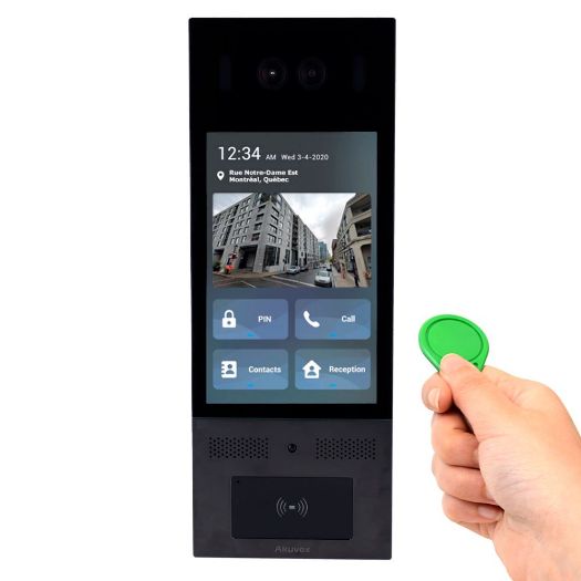 AK-X915S, Vandalski, otporni IP video portafonski sustav IK10, Dvostruka kamera 2 Mpx | Bi