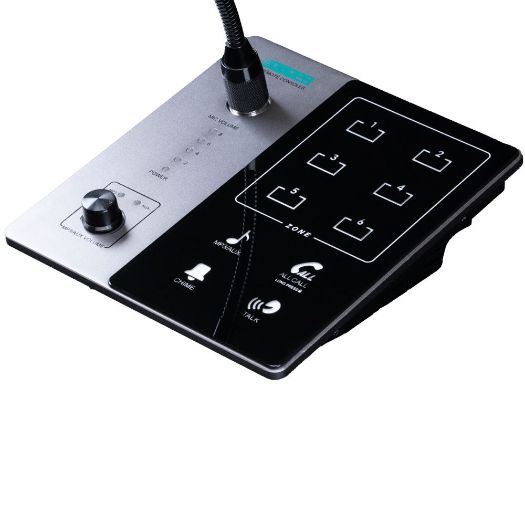 DSPPA-DMA60M, Stolni mikrofon, Pritisnite gumb za obavijesti, Može se povezati do 6 mikroelemenata