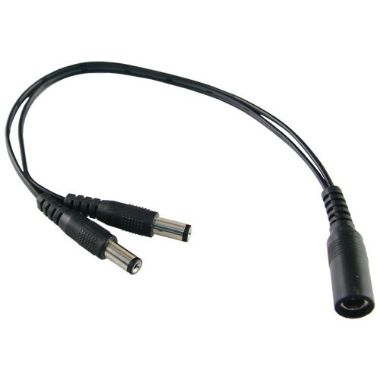 CON102, Safire razdjelnik napajanja, 1 standardni muški ulaz, 2 standardna ženska izlaza