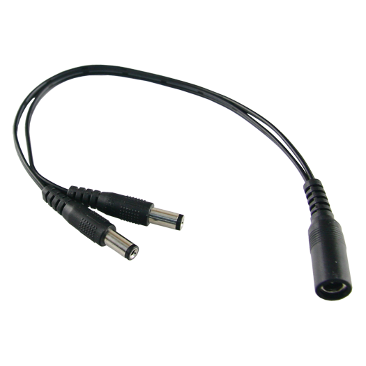 CON102 Safire power distributor   1 standard Male input   2 standard female outputs 