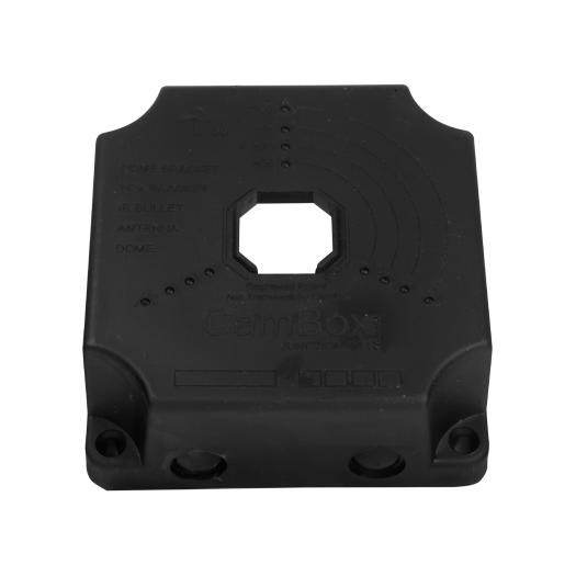 CBOX-NX1-1118-B Junction box    For dome and bullet cameras   Suitable for outdoor use 