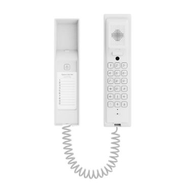 AK-S560-WHITE, Video interfon, Statusna LED i funkcijske tipke, Kristalno čisto dva