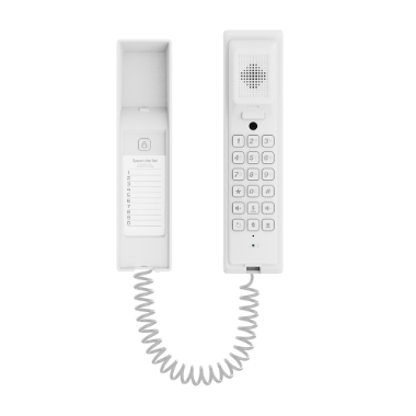 AK-S560-WHITE Video intercom   Status LED and function keys   Crystal Clear two