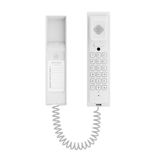 AK-S560-WHITE, Video interfon, Statusna LED i funkcijske tipke, Kristalno čisto dva