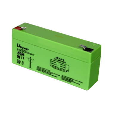 BATT-6033-U Upower   Rechargeable battery   AGM lead acid technology   Voltage 6 V 