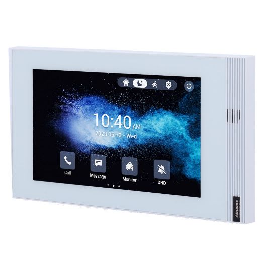 AK-S562W-S-WHITE, Linux monitor za video interfon, 7" TFT zaslon | Površinska montaža