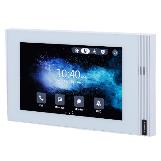 AK-S562W-S-WHITE Linux monitor for video intercom   7" TFT display [%VAR%] | Surface mounting 