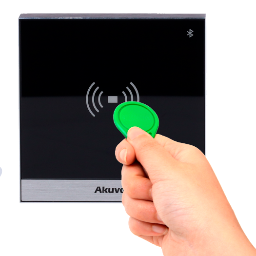 AK-A03S Access control IK07   EM/MF card, NFC and BLE | 1 relay   20.000 users | 100.000 records 