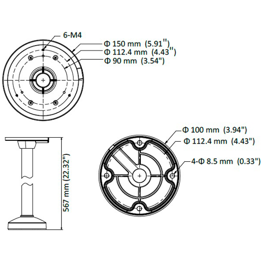 DS-1271ZJ-130-TRL-BLACK