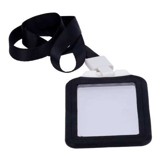 CARD-HOLDER-V-BLACK Card holders   Vertical layout   Protective plastic sheeting 