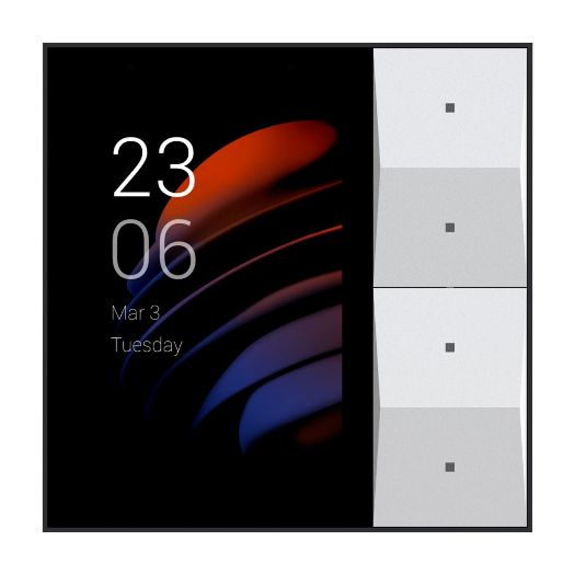 AK-KS41-KNX-EU, Linux monitor za kućnu automatizaciju, 3,27" TFT zaslon, Dva