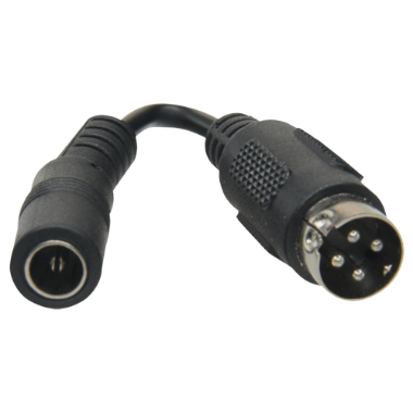 CON-DC-HIK DC adapter   105 mm long   Mini Din female connector   Standard male connector 