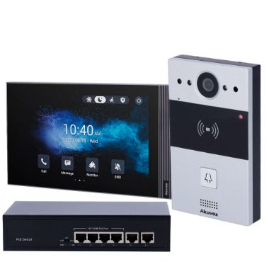 AK-KIT05-IP-ANDROID, Android komplet video interfona, IP | Ploča i monitor