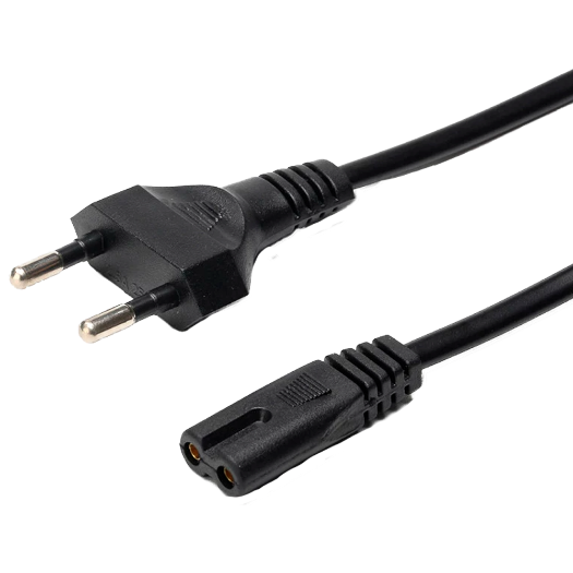 AC-EU-C7 Cable to plug   AC adapter   Compatible with Type F plugs   250VAC / 2.5A 