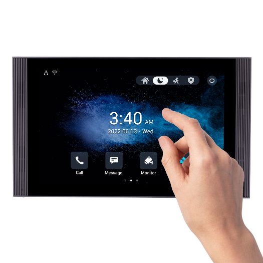 AK-S565W, Linux monitor za video interfon, IPS zaslon od 10", Dva, kristalno čist zvuk | Jednostavno korisničko sučelje