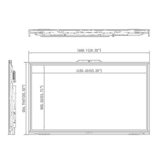 DS-D5B65RB-B, Kolaborativni monitor 65" 4k DLED, Omjer kontrasta slike 1200:1