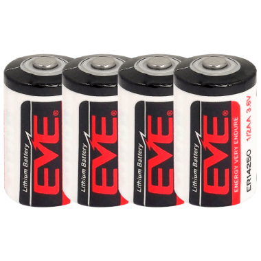 BATT-ER14250-EVE EVE   Battery 1/2 AA / ER14250   Lithium. Voltage 3.6 V 