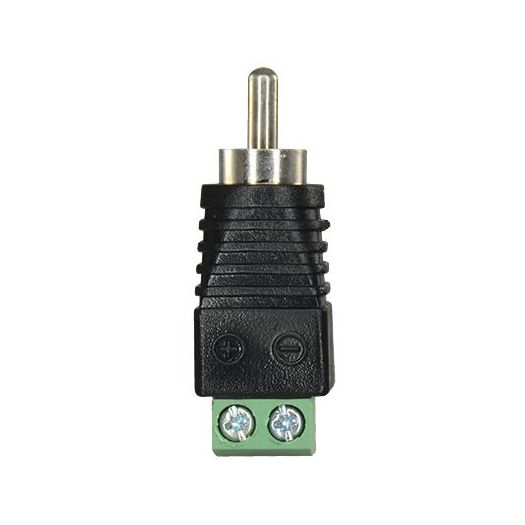 CON295, Safire konektor, RCA muški, Izlaz +/ od 2 terminala, 36 mm (D)