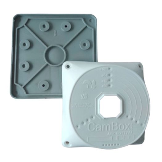 CBOX-BC02-BASEFLEX, Fleksibilni poklopac za razvodnu kutiju, Pogodno za vanjsku upotrebu