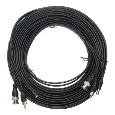 COX20A, Kombinirani kabel RG59 + Audio + DC, Mini RG59 s BNC konektorom, Audio kabel preko RCA