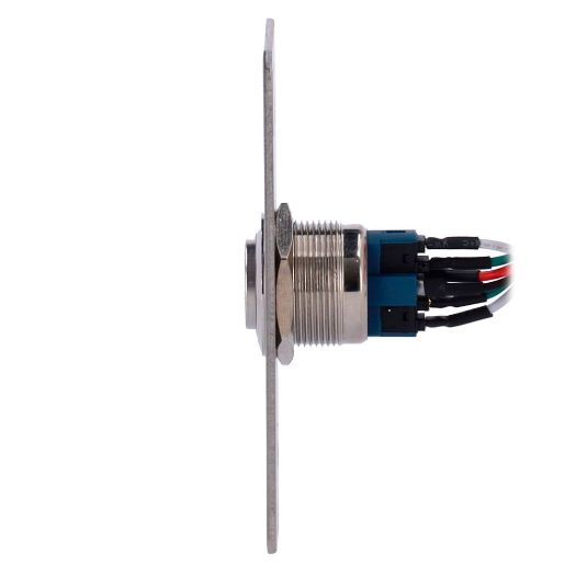 EXITBUTTON303-SLIM-LED, Tipka za otključavanje vrata s LED-om, Profesionalna upotreba, Testirano na 100.000 upotreba