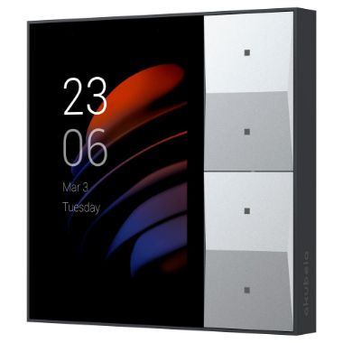 AK-KS41-KNX-EU, Linux monitor za kućnu automatizaciju, 3,27" TFT zaslon, Dva