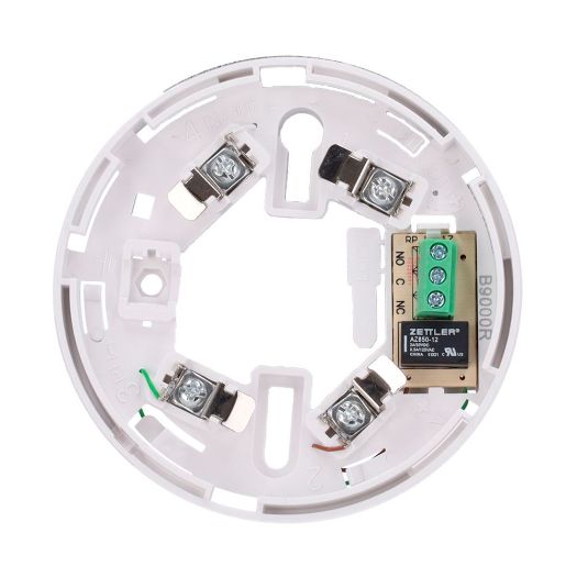 DMT-B9000R-V2, Niskoprofilna baza s relejem, Do 12VDC 0.5A / Broj terminala/NC/C