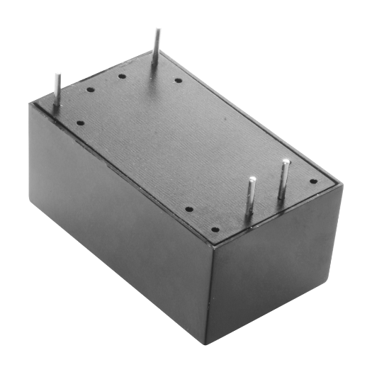 DC12025 Electronic power supply   12 V / 250 mA   Reduced dimensions   Dimensions 34 (H) x 15 (W) x 20 (D) mm 